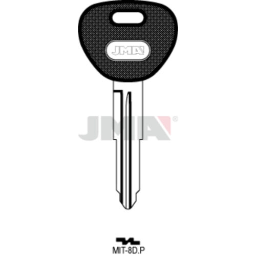 Chei Otel Plastic Negru MIT-8D.P
